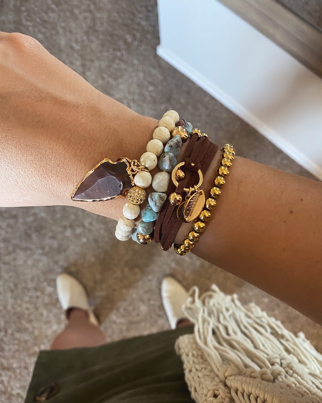 Santa Fe Bracelet Stack