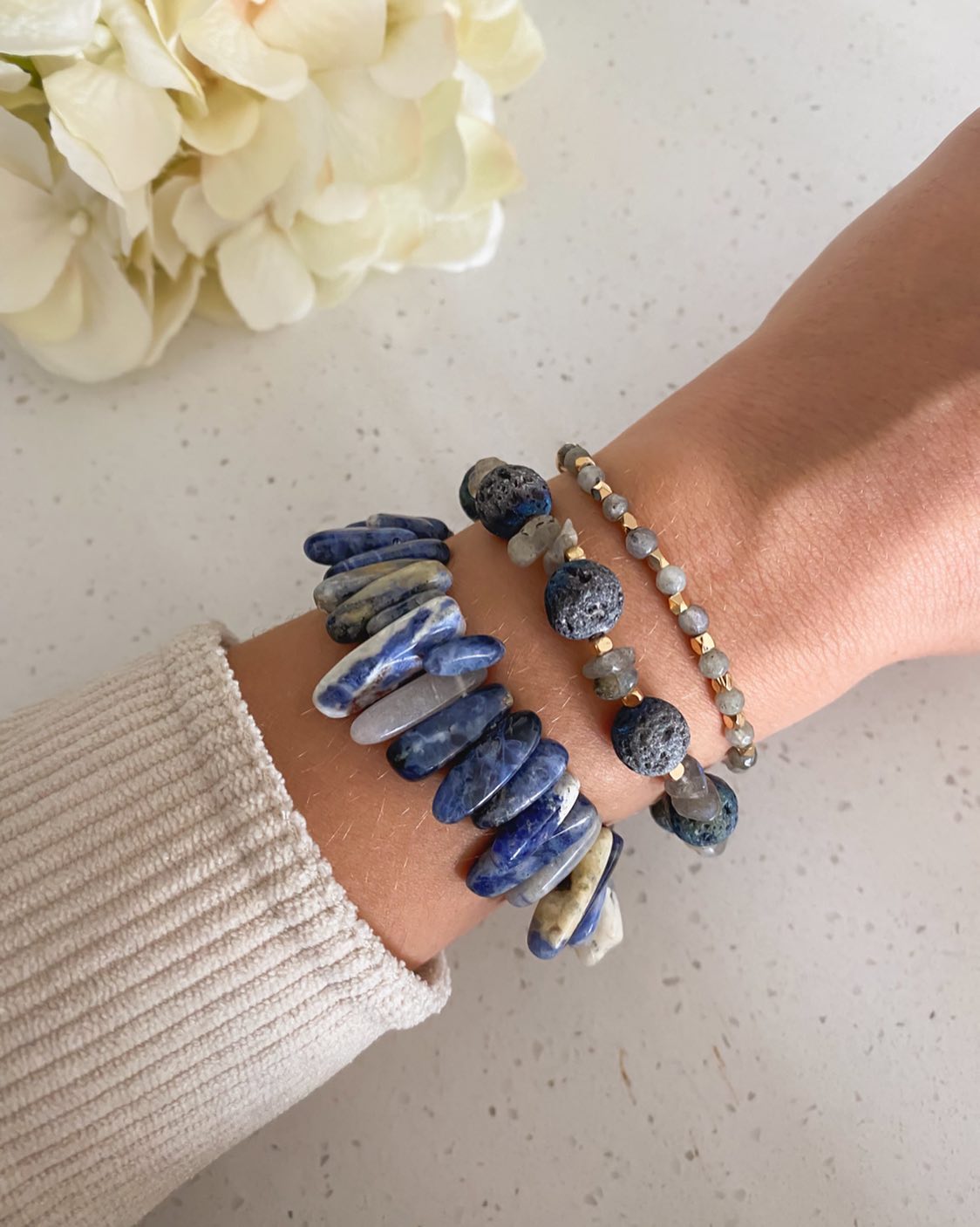 River Bracelet Stack