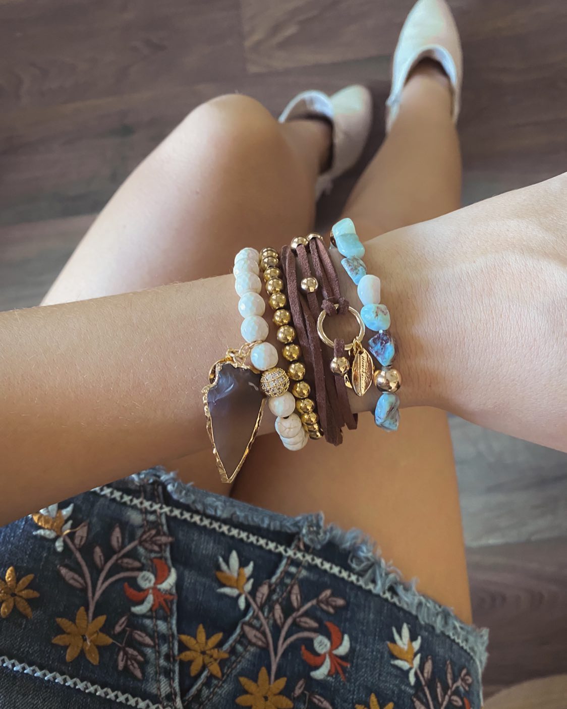 Santa Fe Bracelet Stack