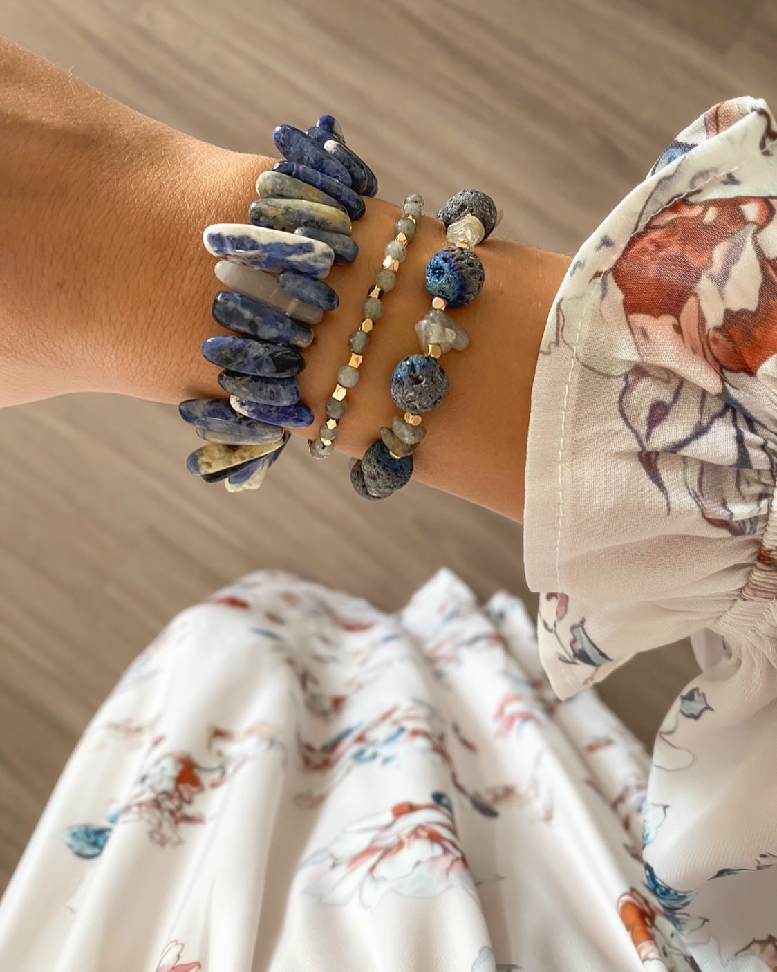 River Bracelet Stack