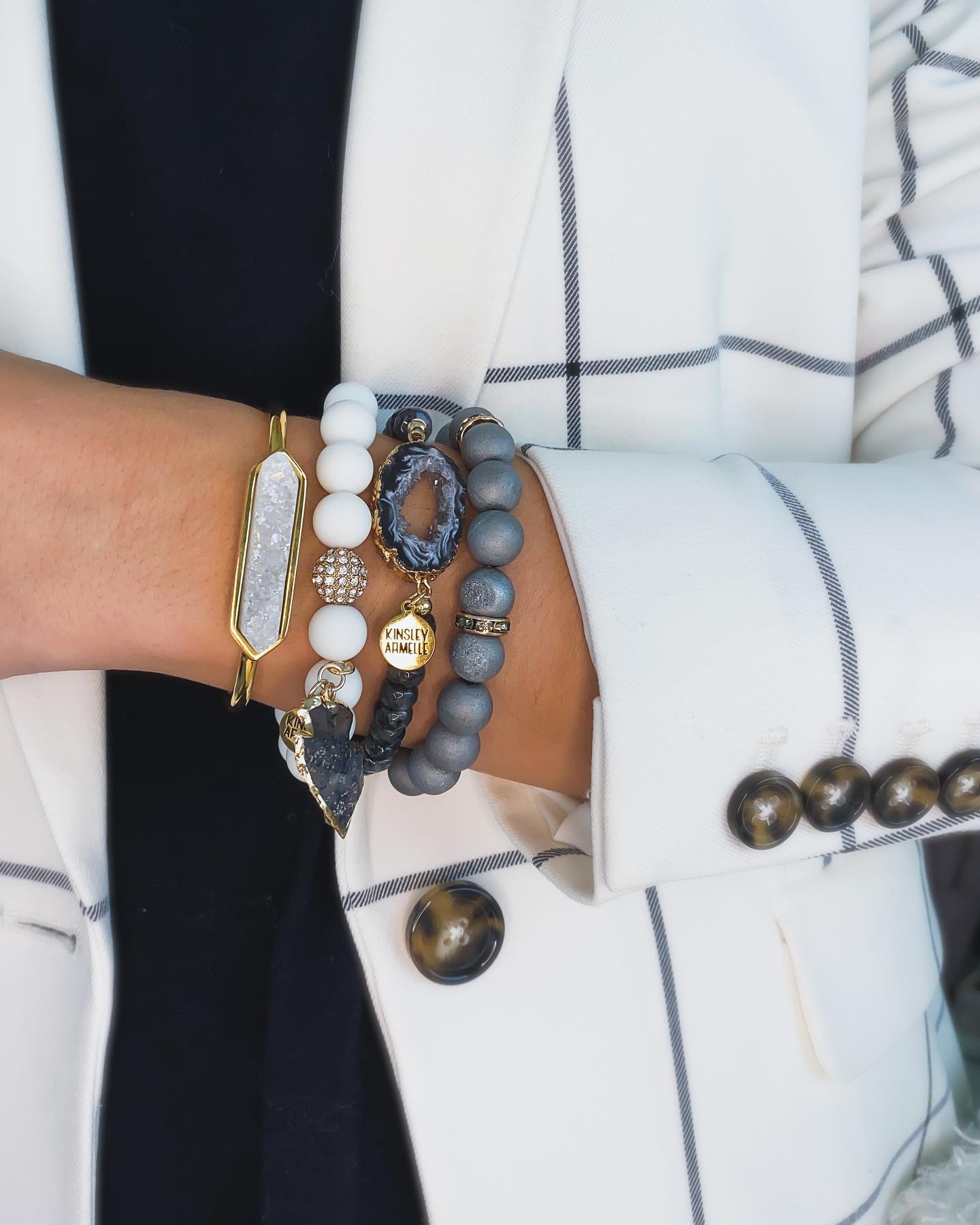 Pebble Bracelet Stack