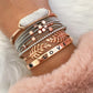 Rose Gold Lainey Bracelet Stack