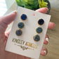 Stone Collection - Cosmic Quartz Earrings Set