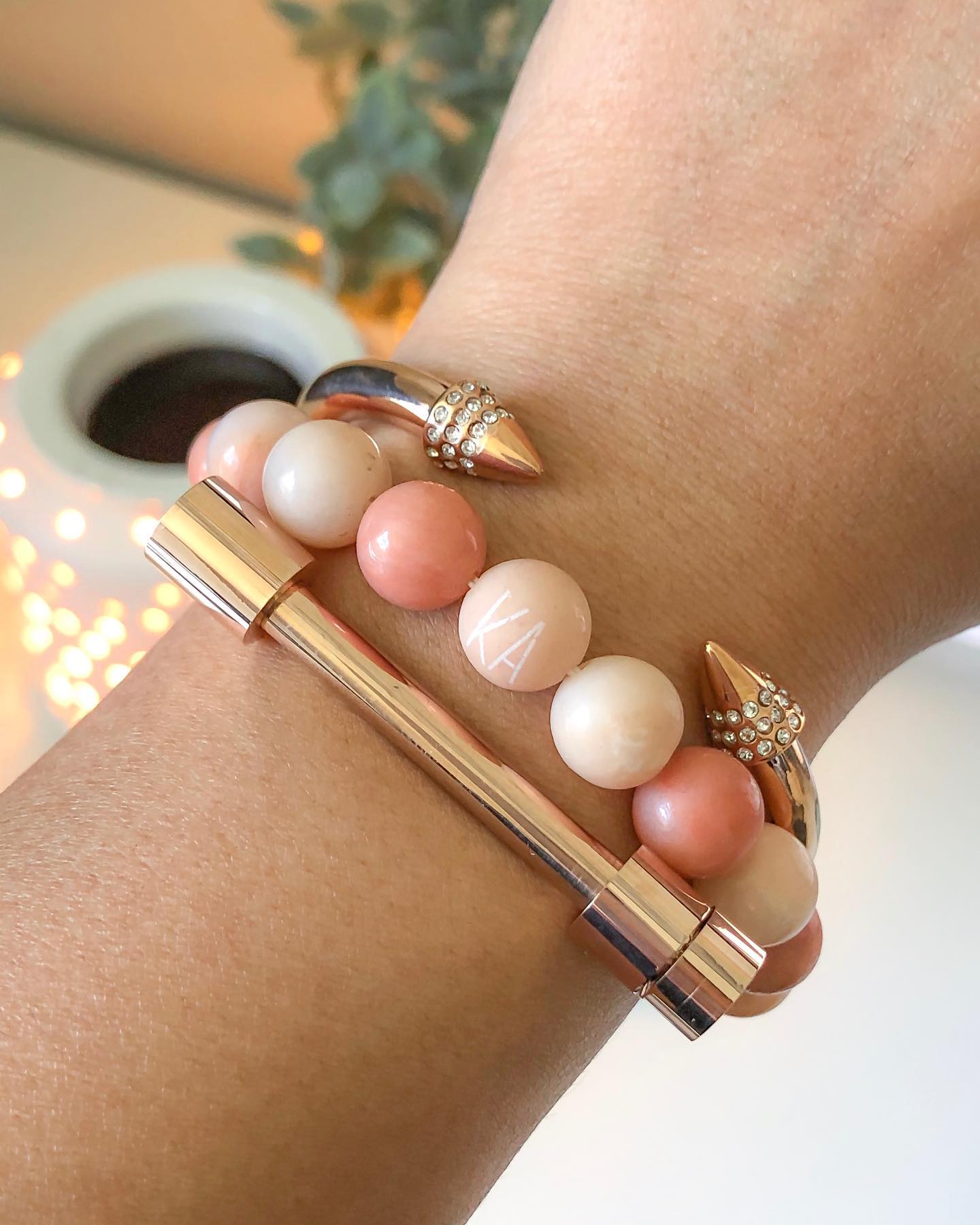 Rose Gold Bittersweet Bracelet Stack