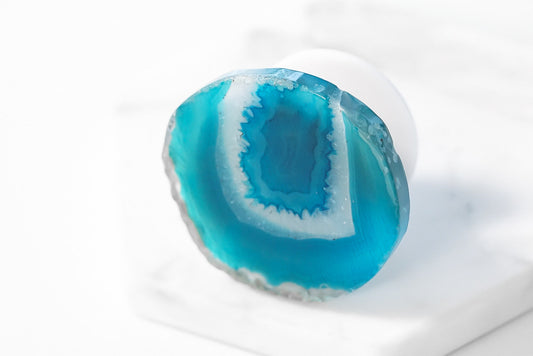Accessory Collection - Azure Agate Phone Grip