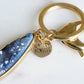Accessory Collection - Denim Quartz Drop Keychain