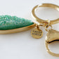 Accessory Collection - Jade Quartz Drop Keychain