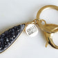 Accessory Collection - Raven Quartz Drop Keychain