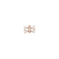 Accessory Collection - Rose Gold Double Necklace Layering Clasp