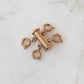 Accessory Collection - Rose Gold Double Necklace Layering Clasp