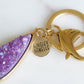 Accessory Collection - Royal Quartz Drop Keychain