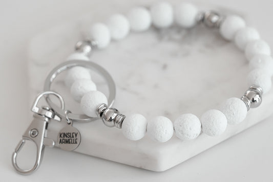 Accessory Collection - Silver Ashen Keychain