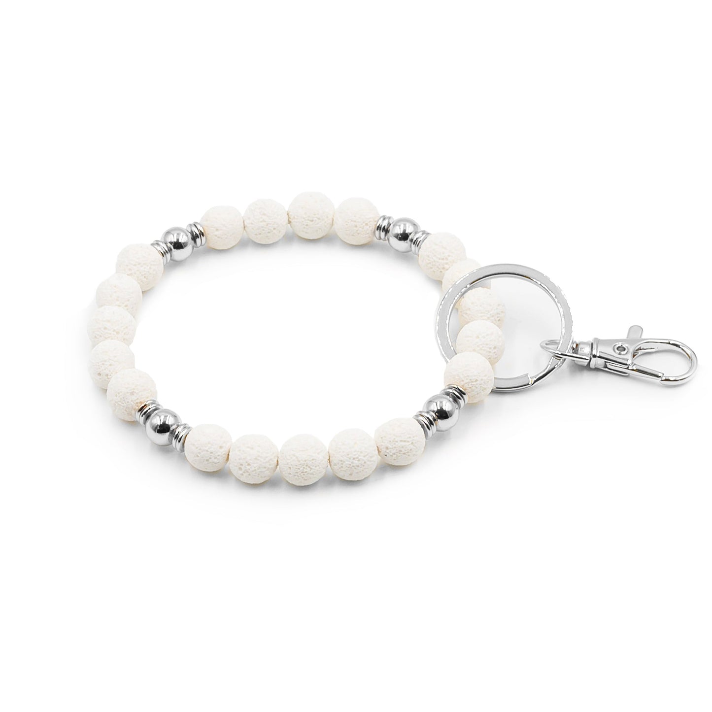 Accessory Collection - Silver Ashen Keychain