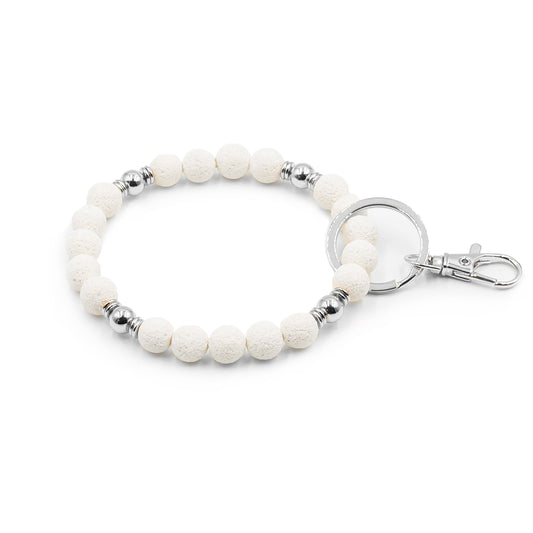 Accessory Collection - Silver Ashen Keychain