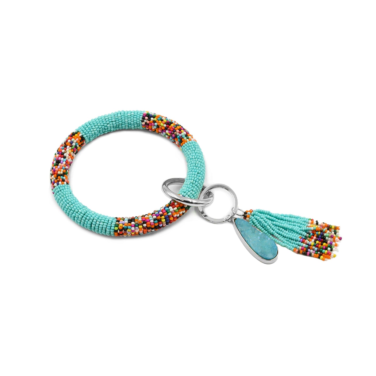 Accessory Collection - Silver Maya Keychain