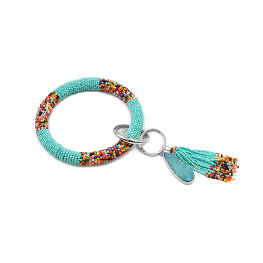 Accessory Collection - Silver Maya Keychain