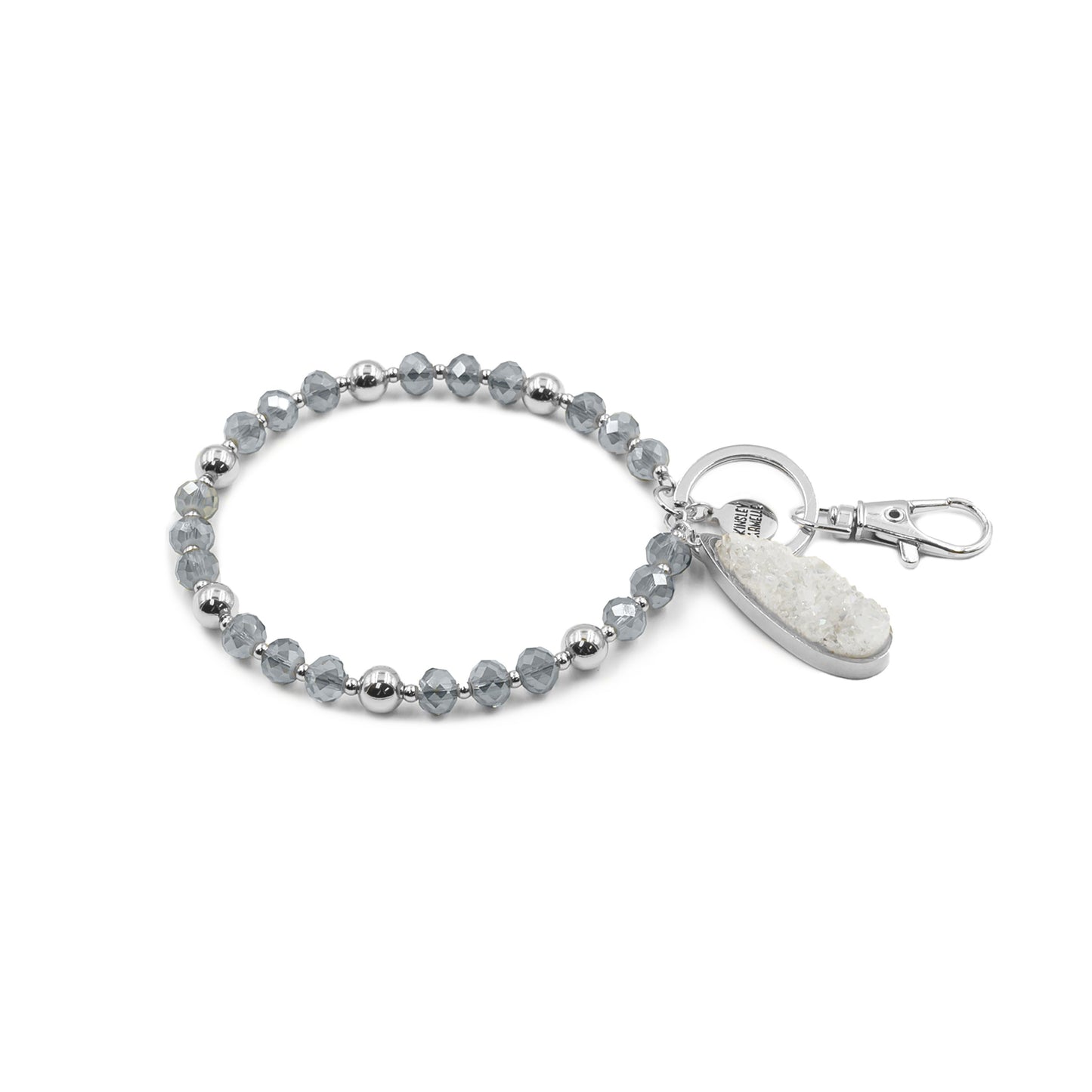 Accessory Collection - Silver Navy Keychain