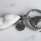 Accessory Collection - Silver Quartz Drop Keychain