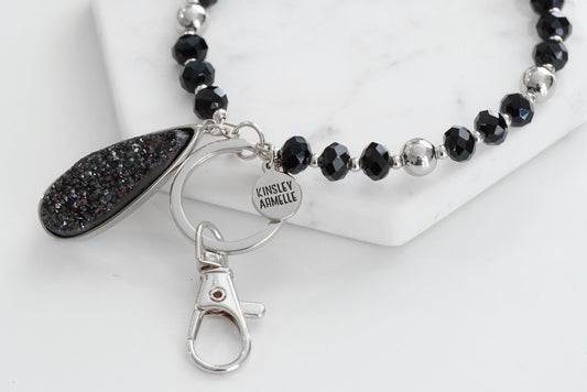 Accessory Collection - Silver Raven Keychain
