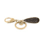 Accessory Collection - Raven Quartz Drop Keychain