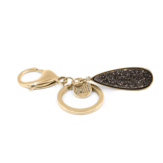 Accessory Collection - Raven Quartz Drop Keychain