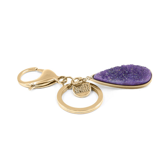 Accessory Collection - Royal Quartz Drop Keychain