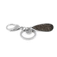 Accessory Collection - Silver Raven Quartz Drop Keychain