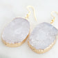 Agate Collection - Chiffon Drop Earrings