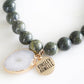 Agate Collection - Moss Bracelet 8mm