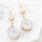 Agate Collection - Pearl Drop Earrings