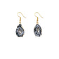Agate Collection - Petite Smoky Drop Earrings