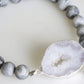 Agate Collection - Silver Dusk Bracelet