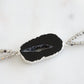 Agate Collection - Silver Slate Bracelet