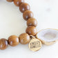 Agate Collection - Timber Bracelet 8mm