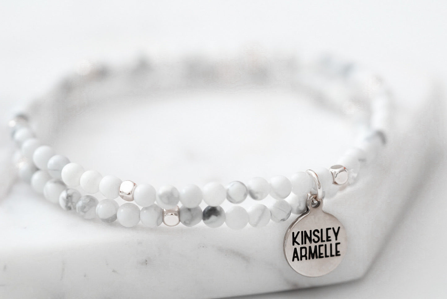 Arien Collection - Silver Pepper Bracelet Set