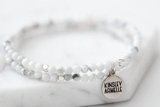 Arien Collection - Silver Pepper Bracelet Set