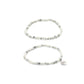 Arien Collection - Silver Pepper Bracelet Set