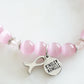 Awareness Collection - Silver Pink Bracelet