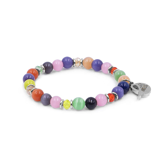 Awareness Collection - Silver Puzzle Piece Bracelet