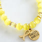 Awareness Collection - Yellow Bracelet