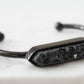 Bangle Collection - Black Raven Quartz Bracelet