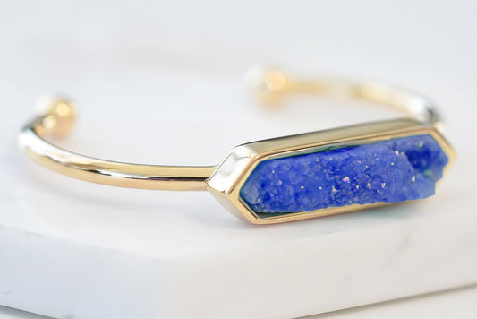 Bangle Collection - Denim Quartz Bracelet (Unique)