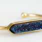 Bangle Collection - Ondine Blue Quartz Bracelet