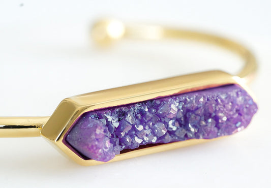 Bangle Collection - Royal Quartz Bracelet (Unique)