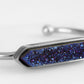 Bangle Collection - Silver Phoenix Cosmic Quartz Bracelet