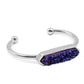 Bangle Collection - Silver Phoenix Cosmic Quartz Bracelet