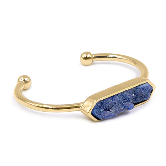 Bangle Collection - Denim Quartz Bracelet (Unique)