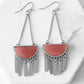 Bianca Collection - Silver Aragonite Earrings (Limited Edition)