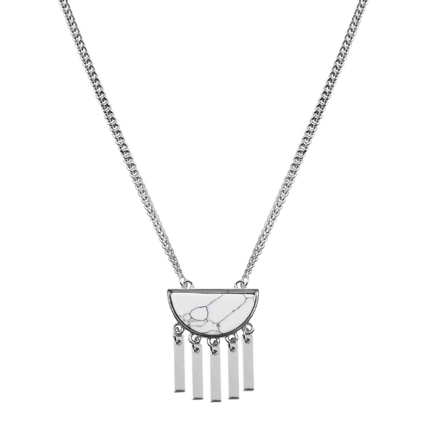 Bianca Collection - Silver Pepper Necklace