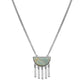 Bianca Collection - Silver Solar Necklace